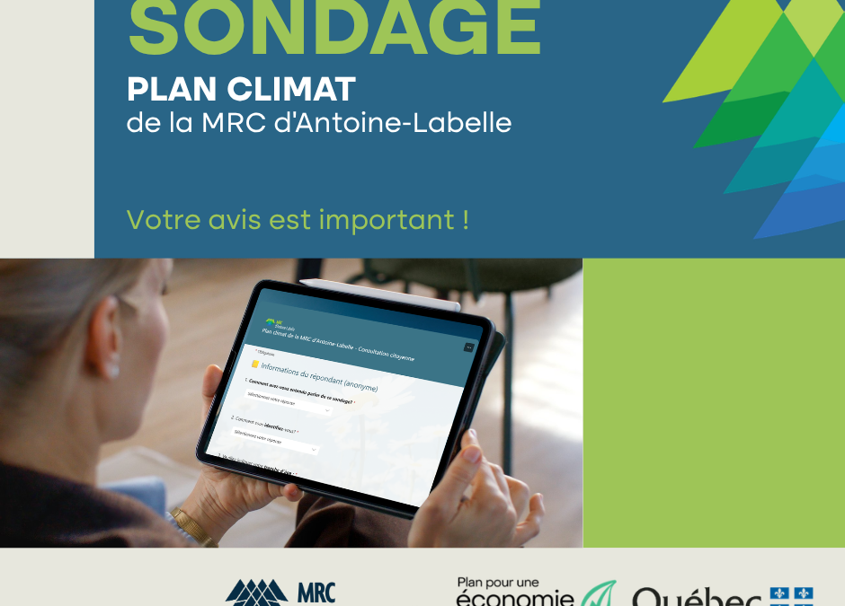 Sondage Plan climat
