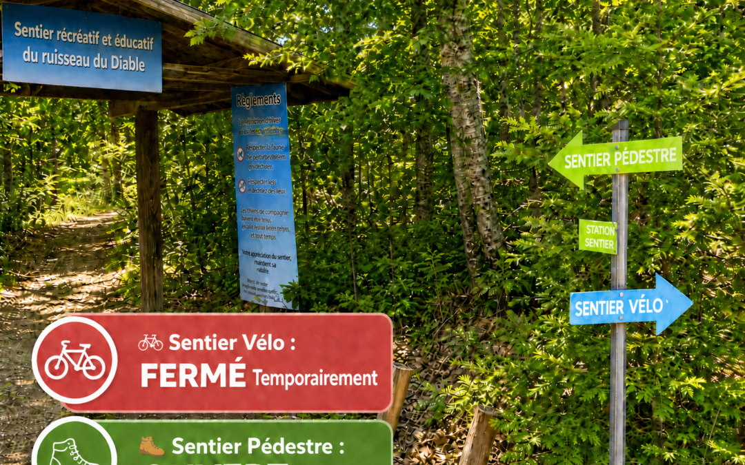 Sentier écologique du ruisseau du diable